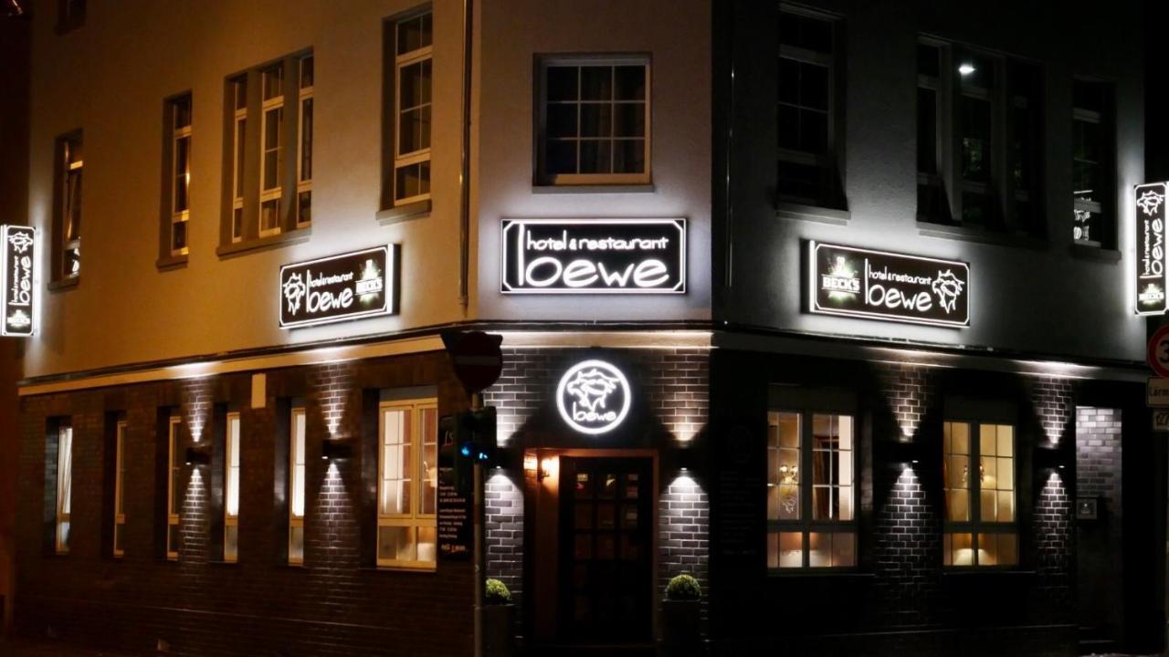 Hotel Restaurant Zum Loewen Duisburg Exterior foto
